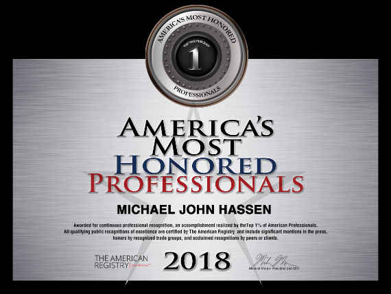 2018 America's Most Honored Professionals-Top 1%